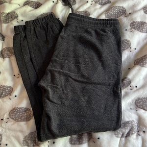 grey H&M sweatpants